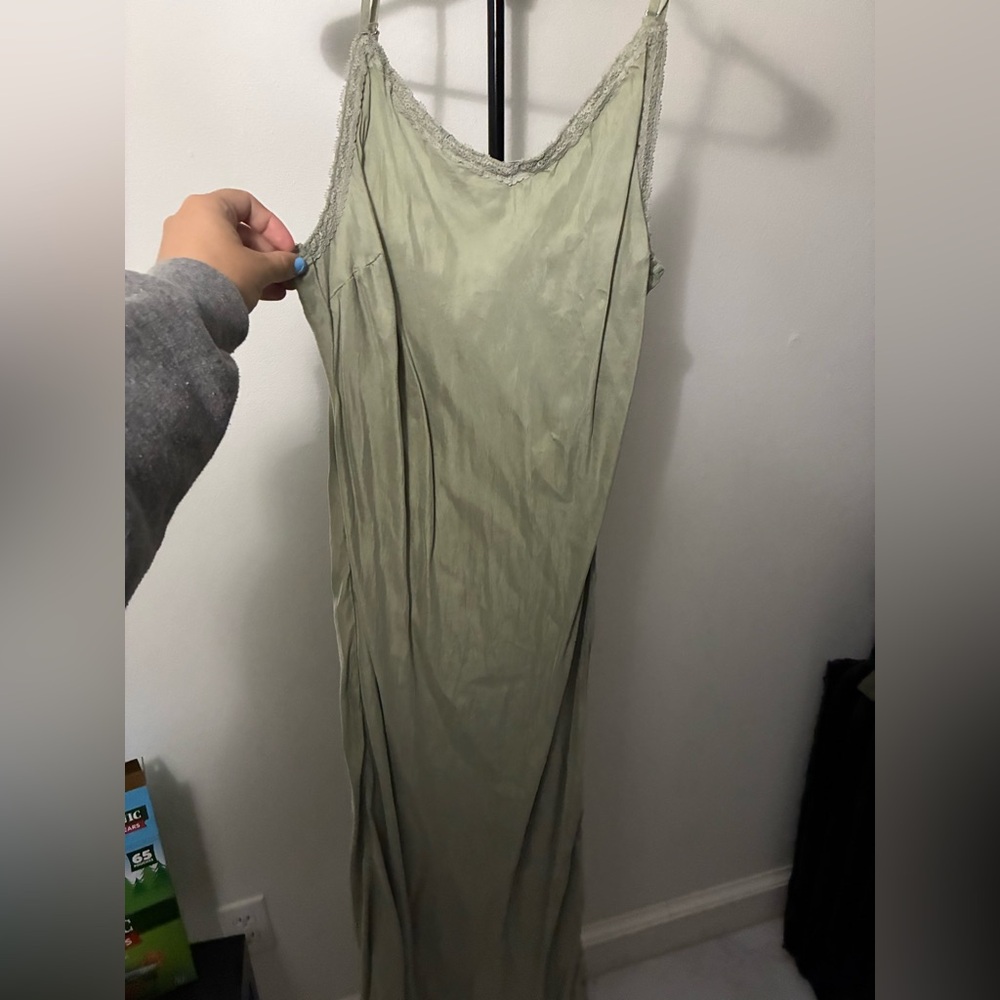 Cotton On Sage Green Maxi Dress